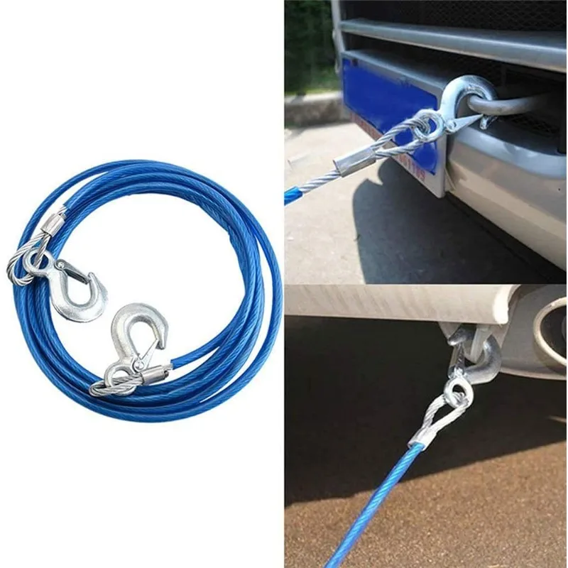 Cuerda de remolque para coche, - Rescue Rope Throw reseña y precio